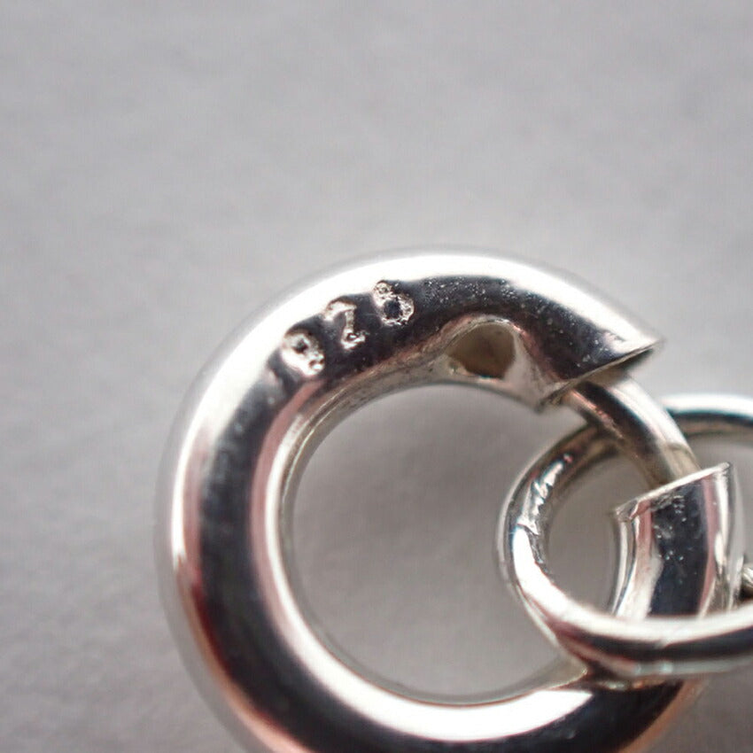 【中古】TIFFANY/ティファニー 925 オープンハート/3pc ステーション ペンダント/ネックレス/j111-84