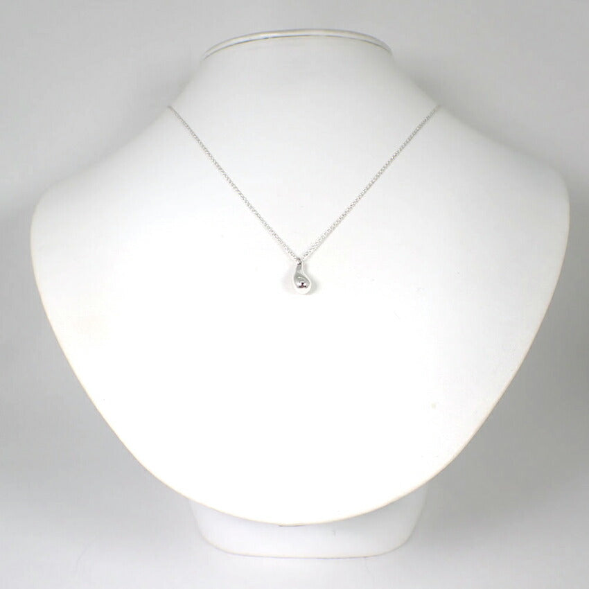 【中古】TIFFANY/ティファニー 925 ティアドロップ ペンダント/ネックレス/j111-87