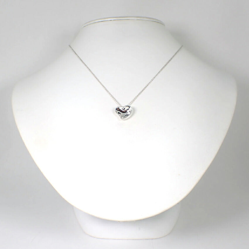 【中古】TIFFANY/ティファニー 925 カーブドハート ペンダント/ネックレス/j111-88