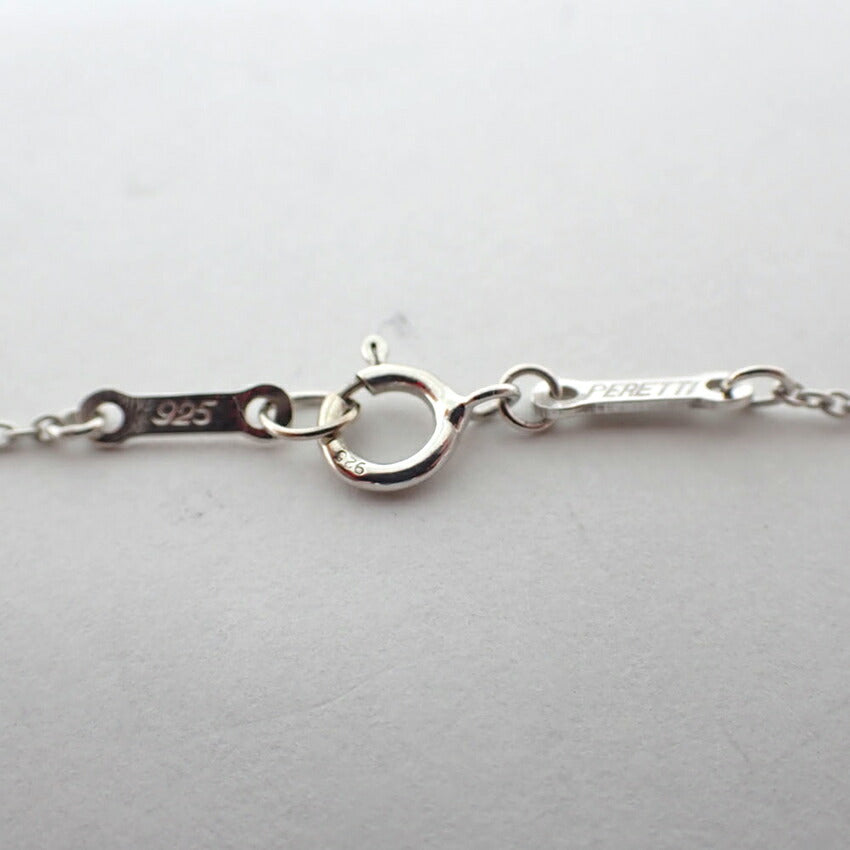 【中古】TIFFANY/ティファニー 925 カーブドハート ペンダント/ネックレス/j111-88