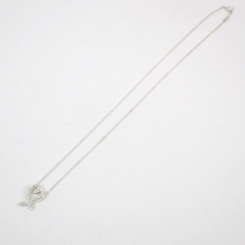 【中古】TIFFANY/ティファニー 925 ラビングハート ペンダント/ネックレス/j113-6