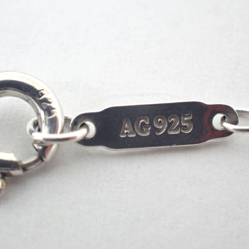 【中古】TIFFANY/ティファニー 925 オープンアトラス サークル ラリエット ペンダント/ネックレス/j113-7