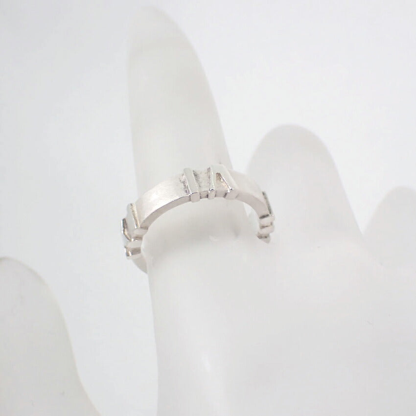 【中古】TIFFANY/ティファニー 925 アトラス リング /9号/j113-8