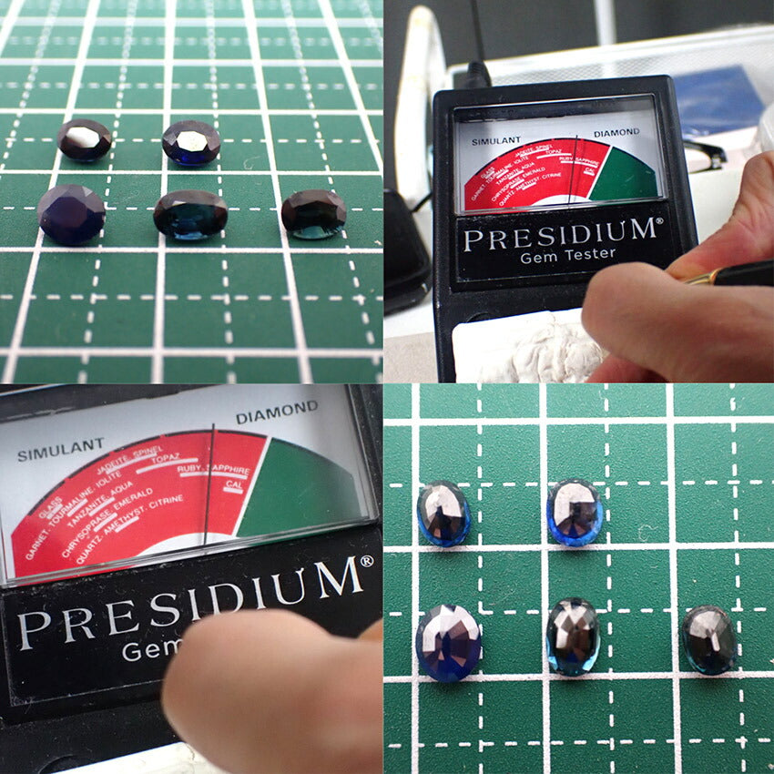 天然サファイア ルース 5PC 合計約2.83ct/j115-73