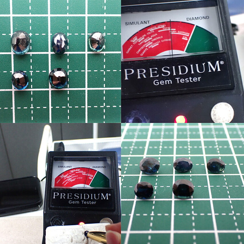 天然サファイア ルース 5PC 合計約3.68ct/j115-74