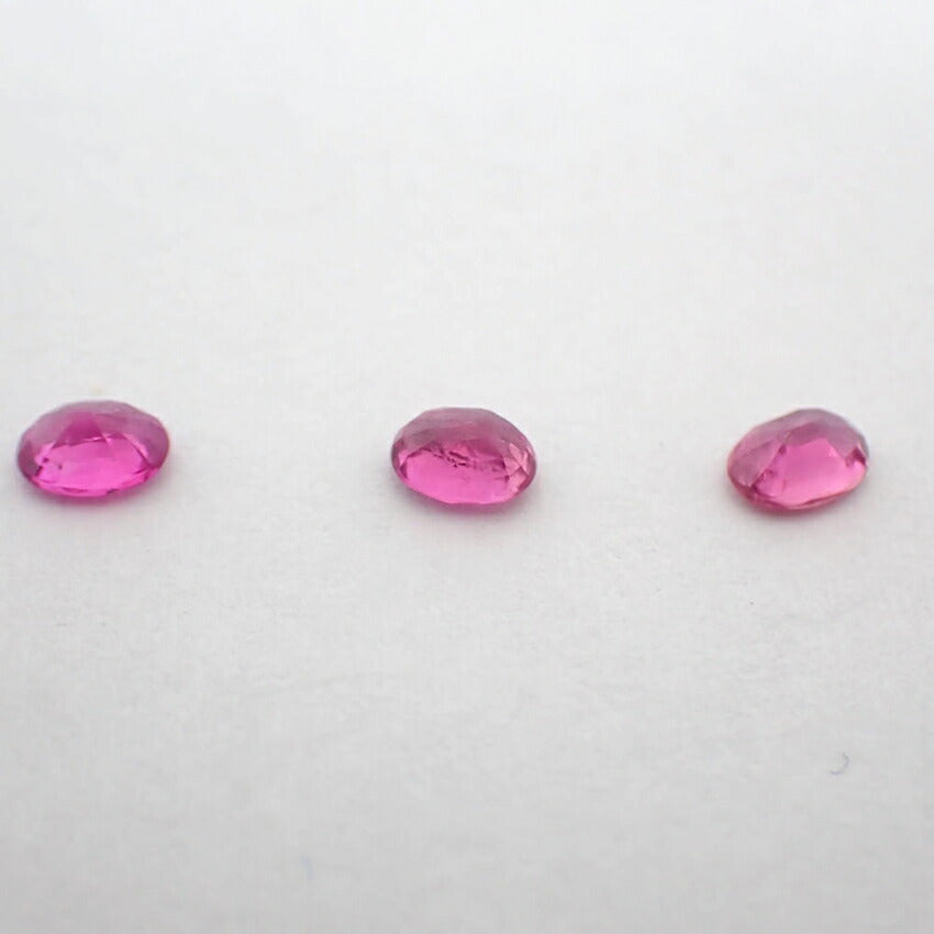 天然ルビー ルース 5PC 合計約1.10ct/j115-80