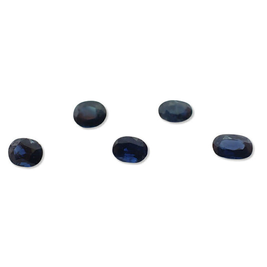天然サファイア ルース 5PC 合計約3.23ct/j115-81