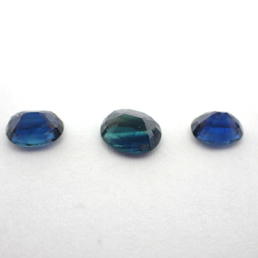 天然サファイア ルース 5PC 合計約3.23ct/j115-81