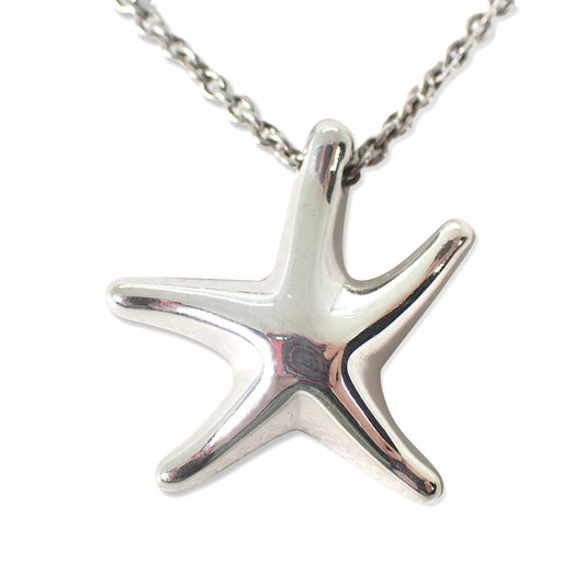 【中古】TIFFANY/ティファニー 925 スターフィッシュ ペンダント/ネックレス/j116-1