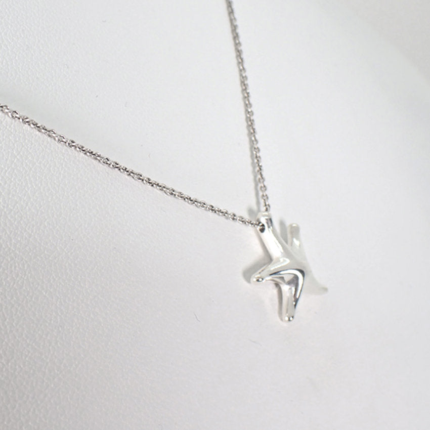 【中古】TIFFANY/ティファニー 925 スターフィッシュ ペンダント/ネックレス/j116-1