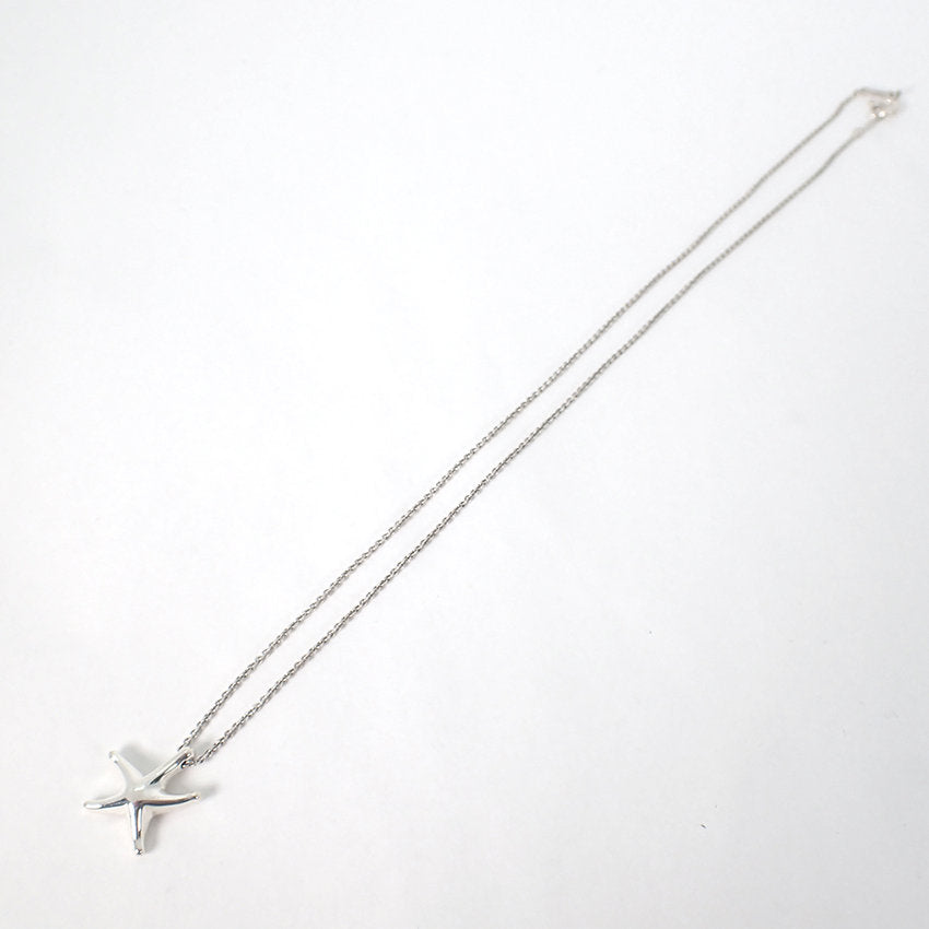 【中古】TIFFANY/ティファニー 925 スターフィッシュ ペンダント/ネックレス/j116-1