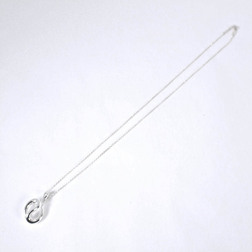 【中古】TIFFANY/ティファニー 925 オープンウェーブ ペンダント/ネックレス/j116-2