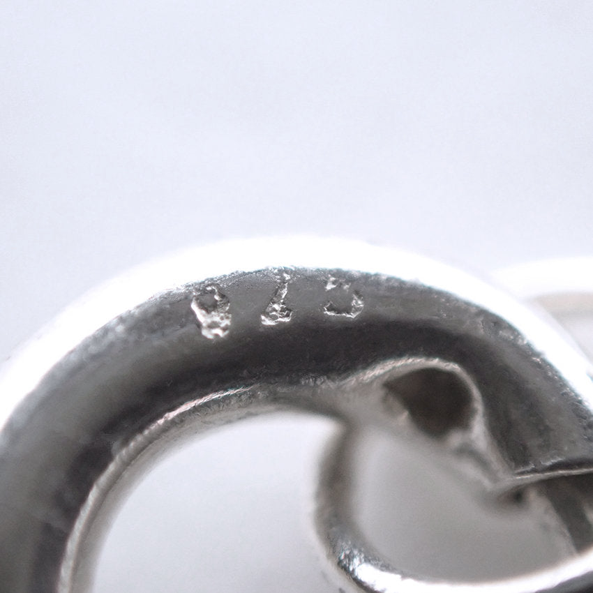 【中古】TIFFANY/ティファニー 925 オープンウェーブ ペンダント/ネックレス/j116-2