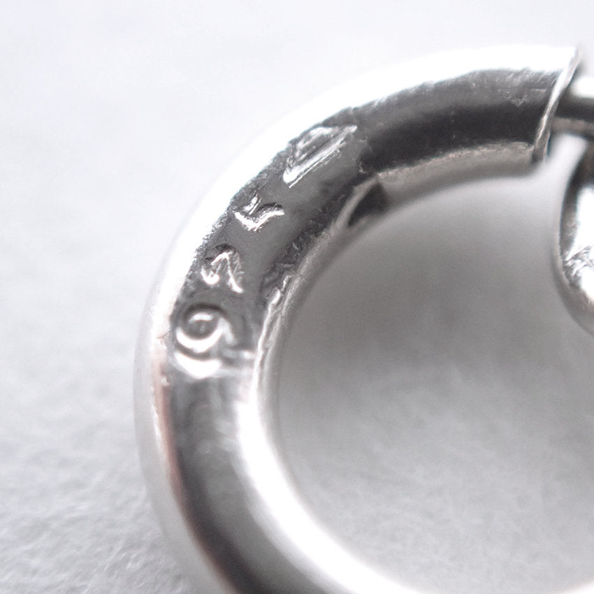 【中古】TIFFANY/ティファニー 925/750 ハートリボン  ペンダント/ネックレス/j116-4