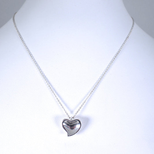 【中古】TIFFANY/ティファニー 925 フルハート ペンダント/ネックレス/j116-5