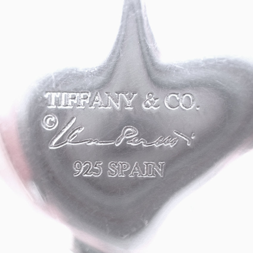 【中古】TIFFANY/ティファニー 925 フルハート ペンダント/ネックレス/j116-5