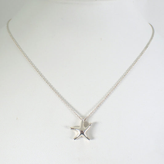 【中古】TIFFANY/ティファニー 925 スターフィッシュ ペンダント/ネックレス/j116-8