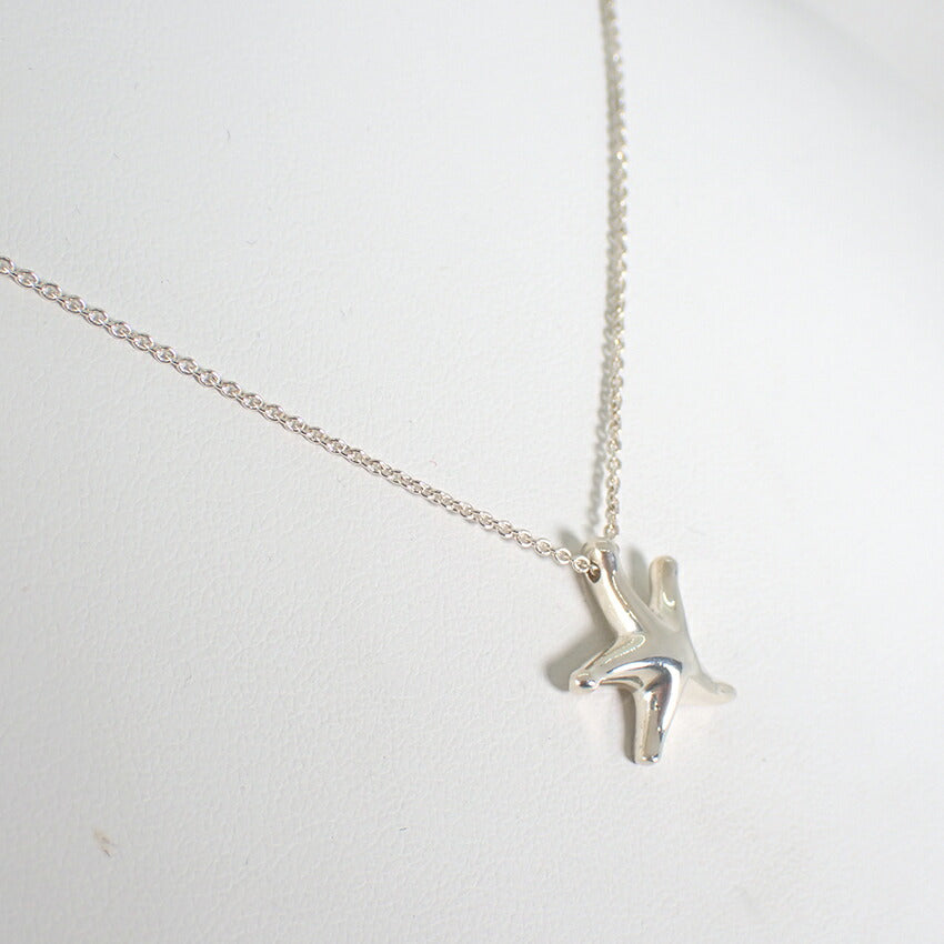 【中古】TIFFANY/ティファニー 925 スターフィッシュ ペンダント/ネックレス/j116-8
