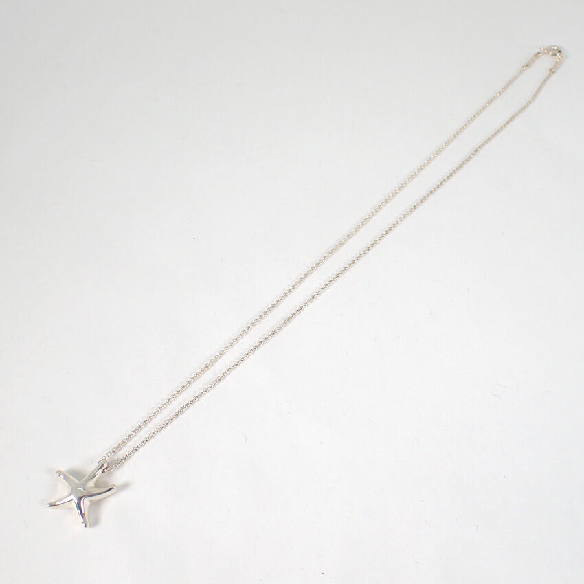 【中古】TIFFANY/ティファニー 925 スターフィッシュ ペンダント/ネックレス/j116-8