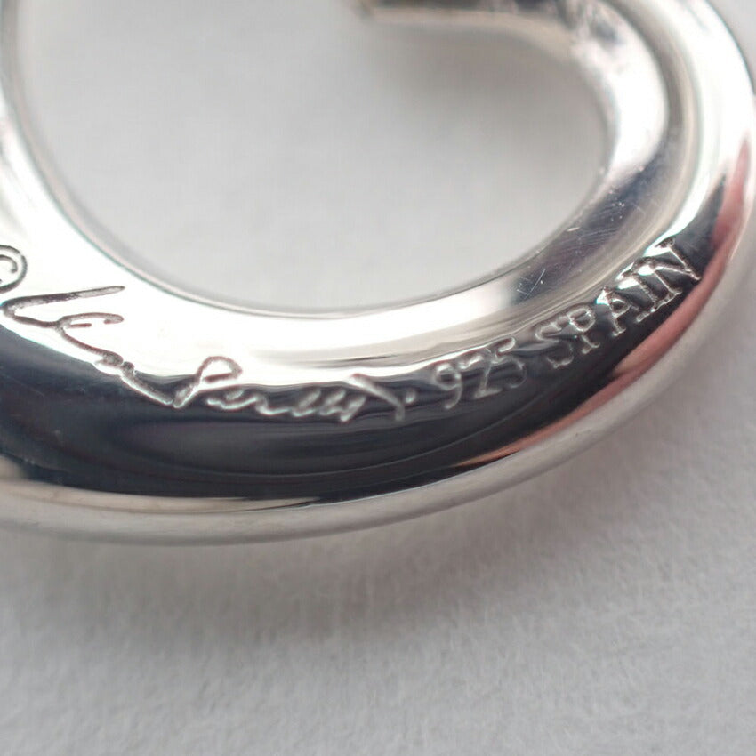 【中古】TIFFANY/ティファニー 925 オープンハート ピアス/j117-4