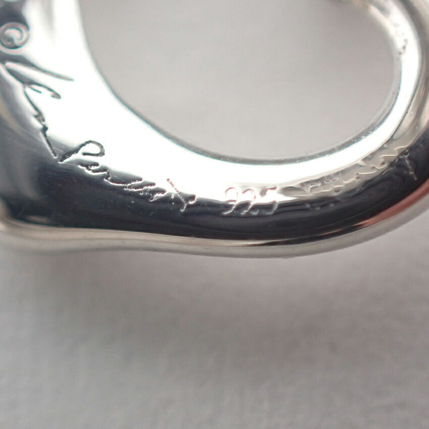 【中古】TIFFANY/ティファニー 925 オープンハート ピアス/j117-4