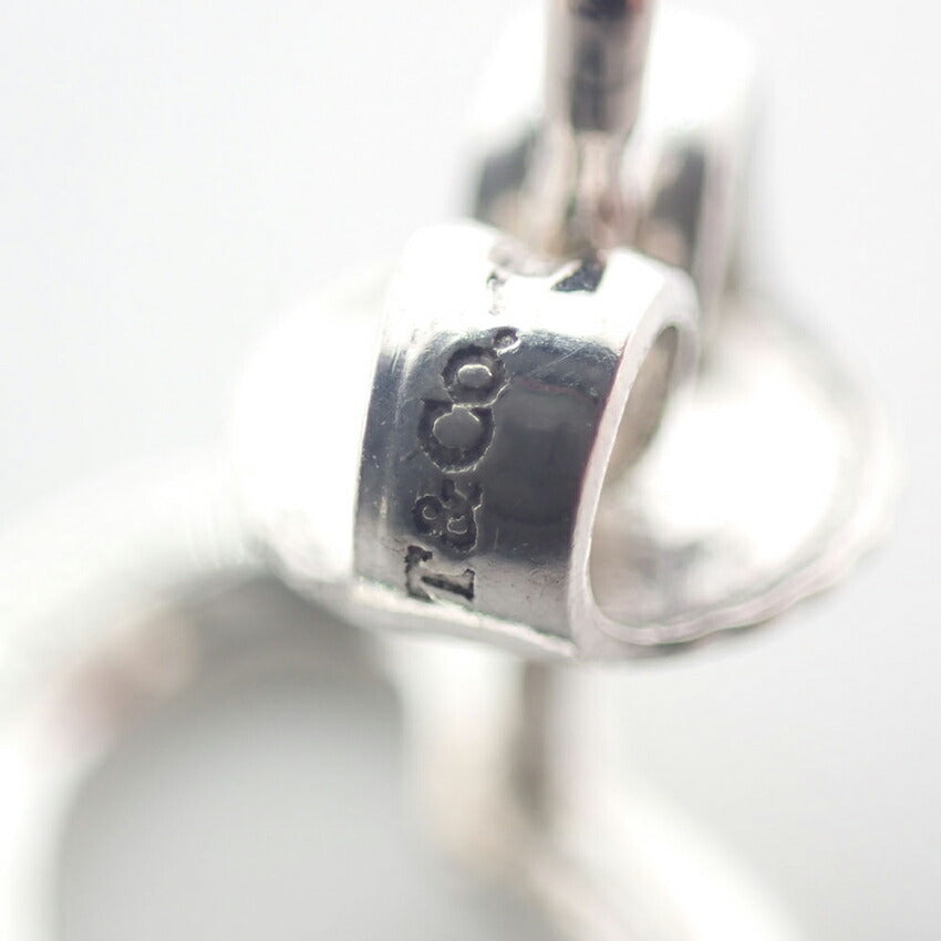 【中古】TIFFANY/ティファニー 925 オープンハート ピアス/j117-4