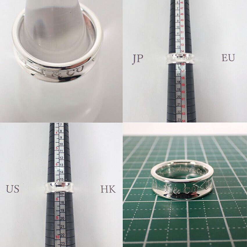 【中古】TIFFANY/ティファニー 925 1837 リング/15号/j117-7