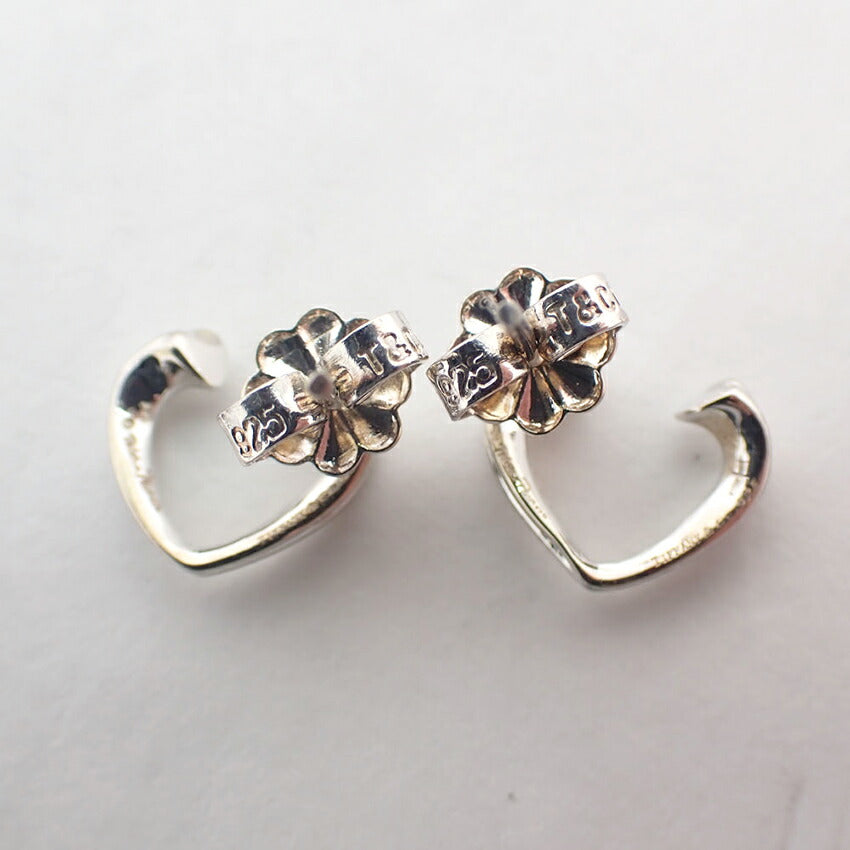 【中古】TIFFANY/ティファニー 925 テンダネスハート ピアス/j118-10