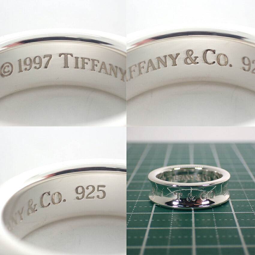 【中古】TIFFANY/ティファニー 925 1837 リング/15号/j118-11