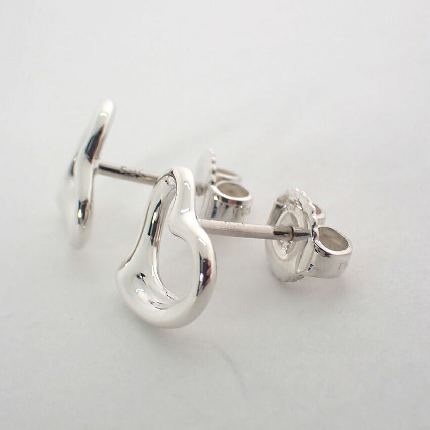 【中古】TIFFANY/ティファニー 925 オープンハート ピアス/j118-4