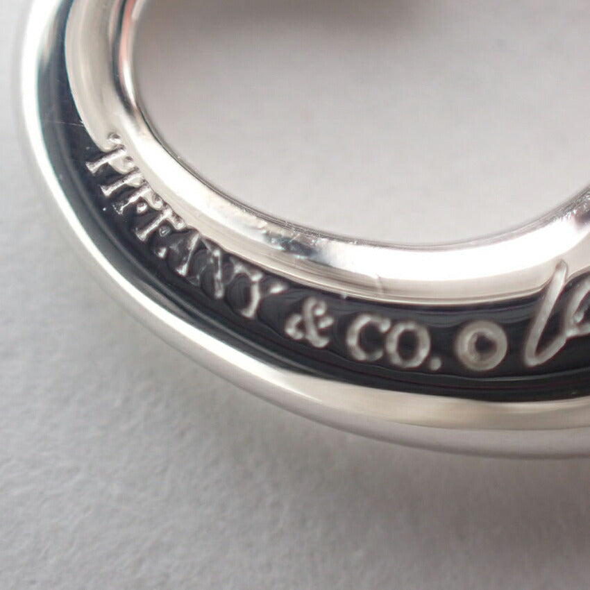 【中古】TIFFANY/ティファニー 925 オープンハート ピアス/j118-4