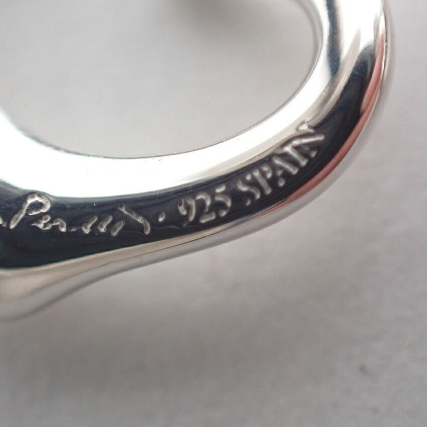 【中古】TIFFANY/ティファニー 925 オープンハート ピアス/j118-4