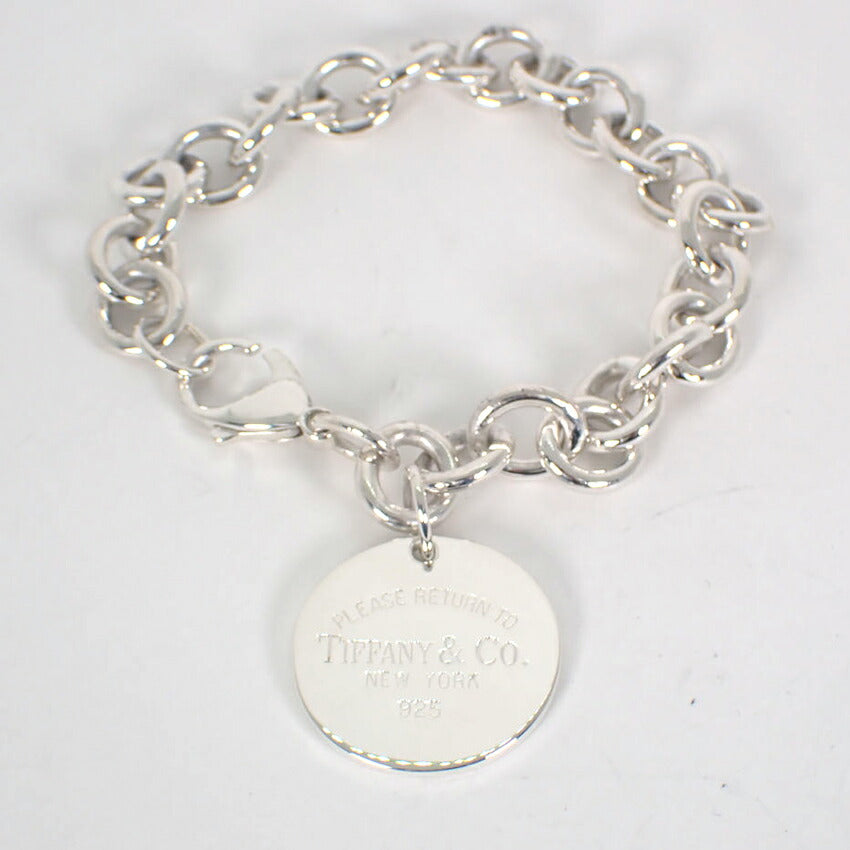 【中古】TIFFANY/ティファニー 925 リターントゥティファニー タグ ブレスレット/j119-2