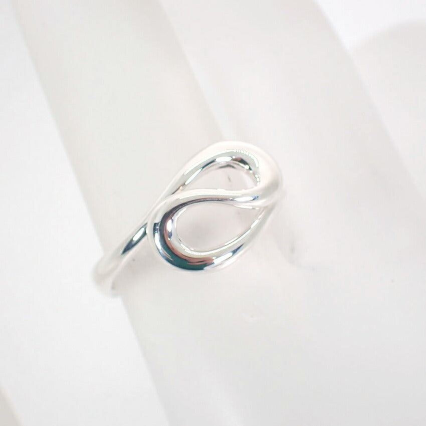 【中古】TIFFANY/ティファニー 925 オープンウェーブ リング /9号/j119-5