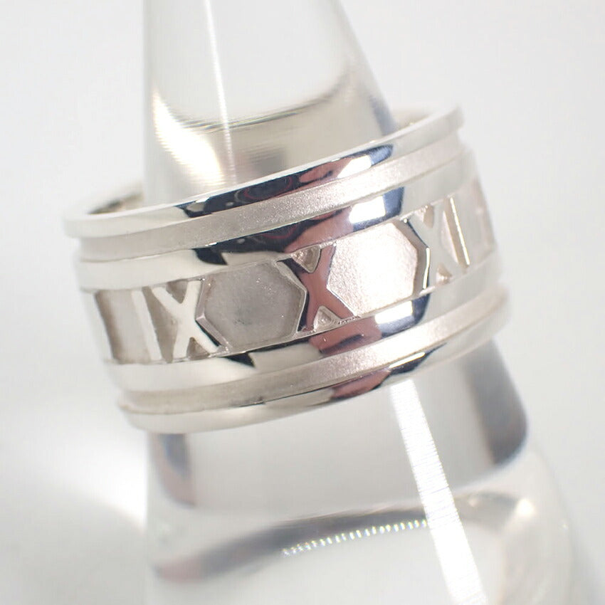 【中古】TIFFANY/ティファニー 925 アトラスワイド リング /18.5号/j119-6
