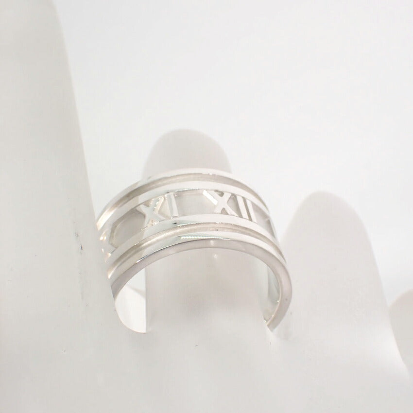 【中古】TIFFANY/ティファニー 925 アトラスワイド リング /18.5号/j119-6