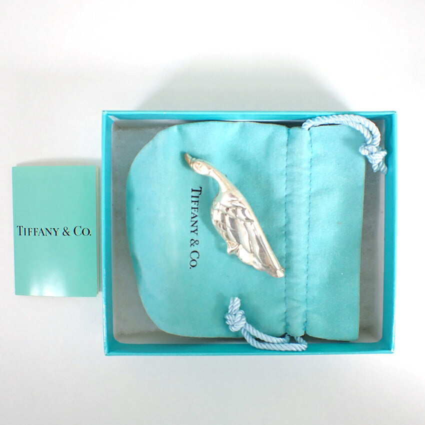 【中古】TIFFANY/ティファニー 925 バード ブローチ アンティーク/j121-61