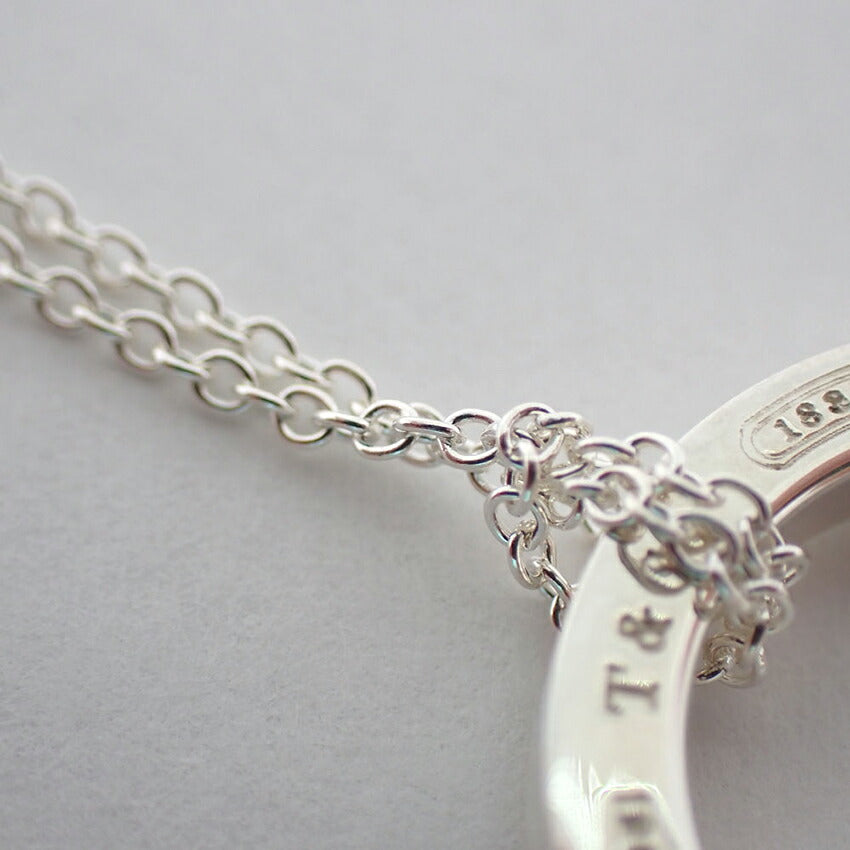 【中古】TIFFANY/ティファニー 925 1837  ペンダント/ネックレス/j121-67