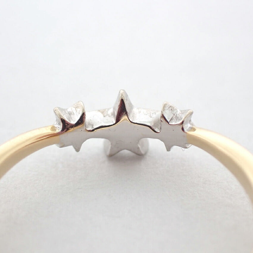 【中古】Star Jewelry/スタージュエリー K18 ダイヤモンド リング/4号/j122-41