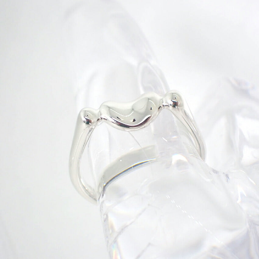 【中古】TIFFANY/ティファニー 925 ビーン リング /8号/j122-42