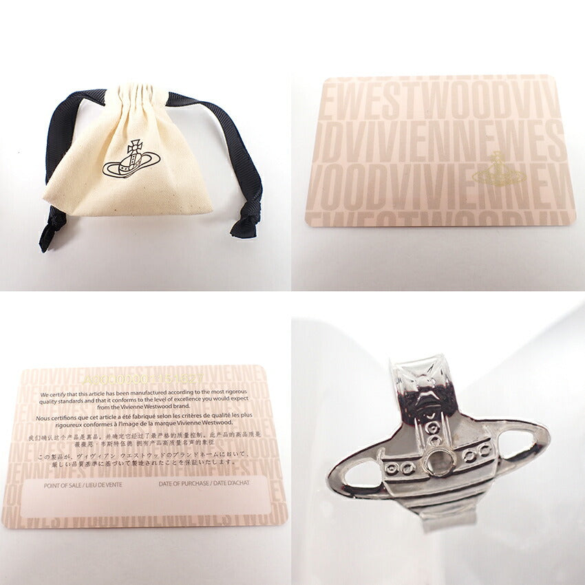【中古】Vivienne Westwood/ヴィヴィアンウエストウッド オーブ ハート ピアス/j123-2