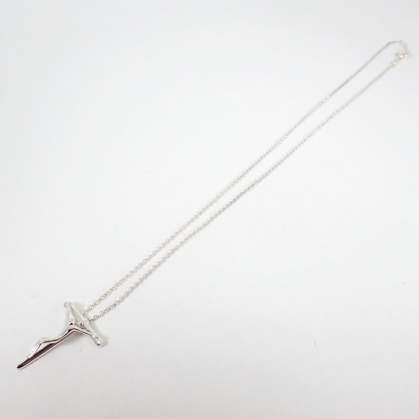 【中古】TIFFANY/ティファニー 925 ロザリオ ペンダント/ネックレス/j123-8