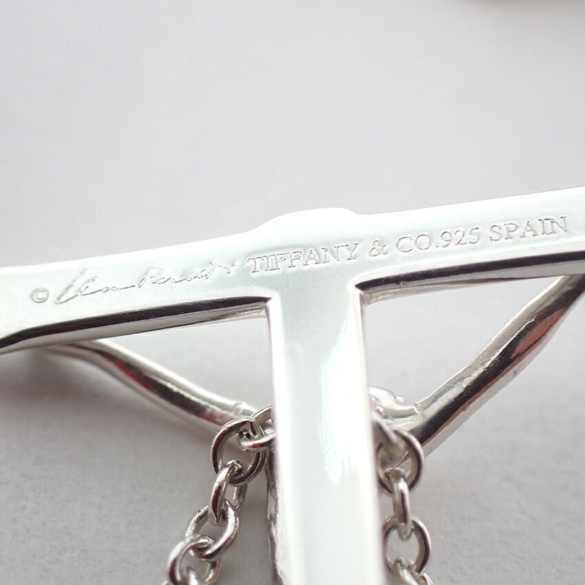 【中古】TIFFANY/ティファニー 925 ロザリオ ペンダント/ネックレス/j123-8