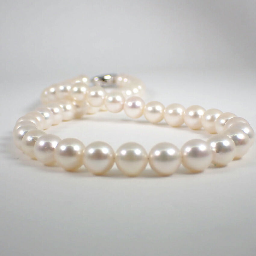 【中古】アコヤ真珠/パール  8.0～8.5mm パール ネックレス/j124-3
