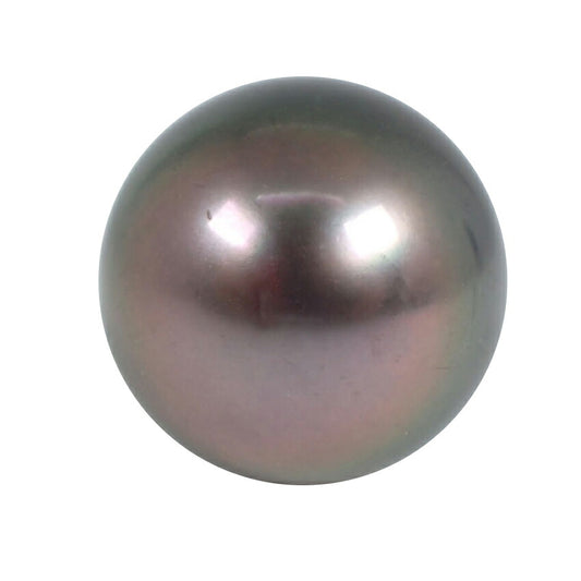 南洋黒蝶真珠/ブラックパール ルース 13.8mm/j124-4