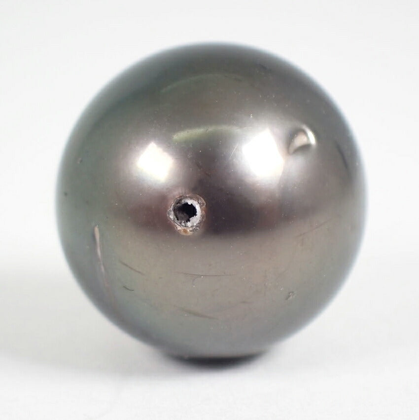 南洋黒蝶真珠/ブラックパール ルース 13.8mm/j124-4