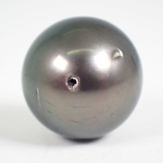 南洋黒蝶真珠/ブラックパール ルース 13.8mm/j124-4