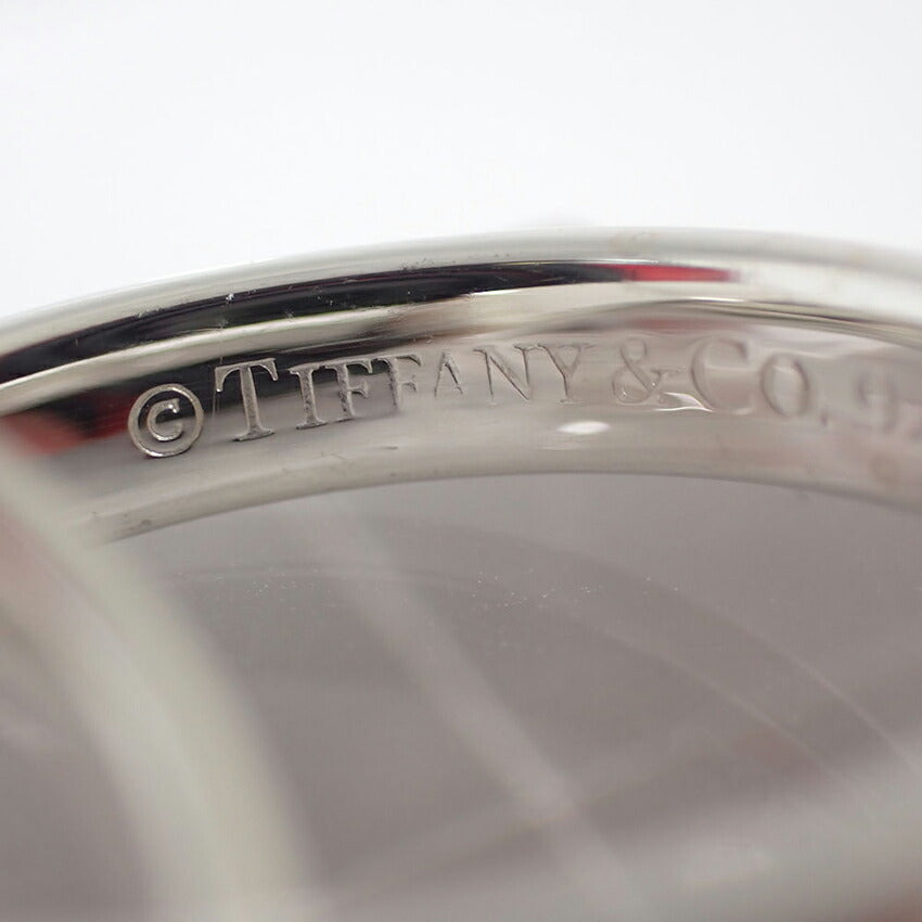 【中古】TIFFANY/ティファニー 925 1837 インターロッキングサークル リング /8号/j126-15