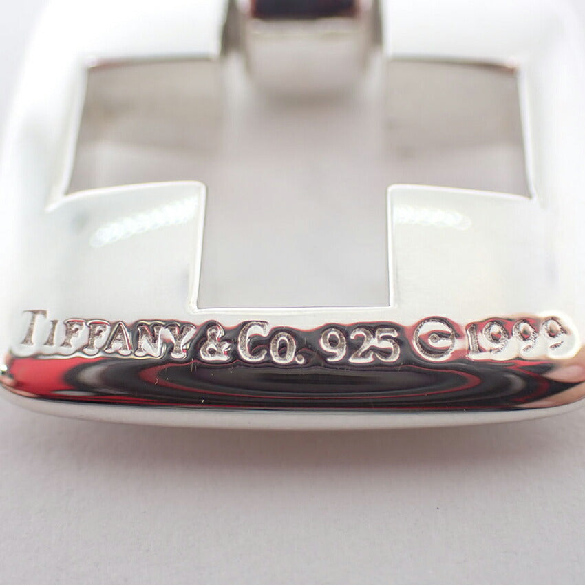 【中古】TIFFANY/ティファニー 925 オープンクロス ペンダント/ネックレス/j126-1