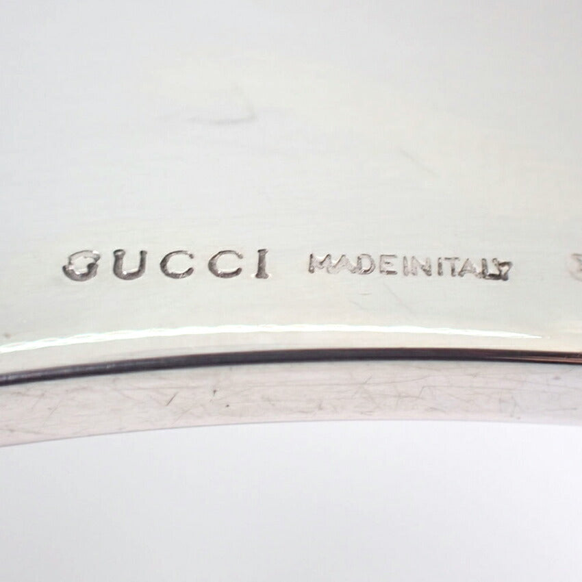 【中古】GUCCI/グッチ 925 カットアウトG バングル/132.8ｇ/j128-4